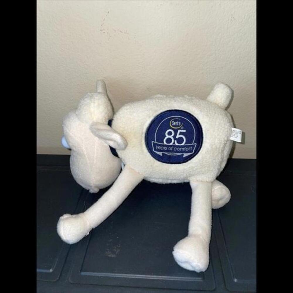 Serta Counting Sheep 8” Plush 85 Years of Comfort Advertising Stuffed 2000